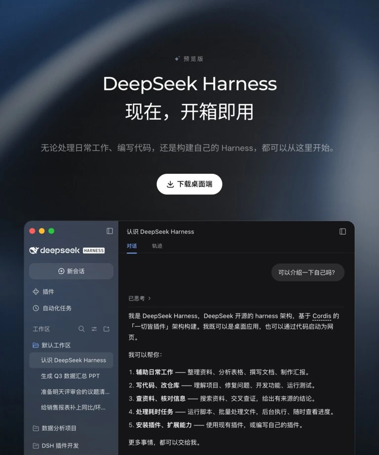 DeepSeek网页端思维链交互界面与反思步骤
